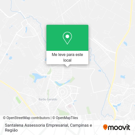 Santalena Assessoria Empresarial mapa