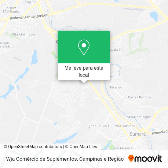 Wja Comércio de Suplementos mapa
