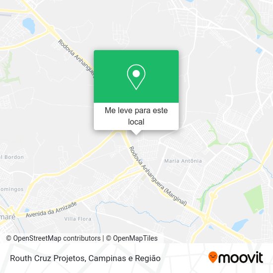 Routh Cruz Projetos mapa