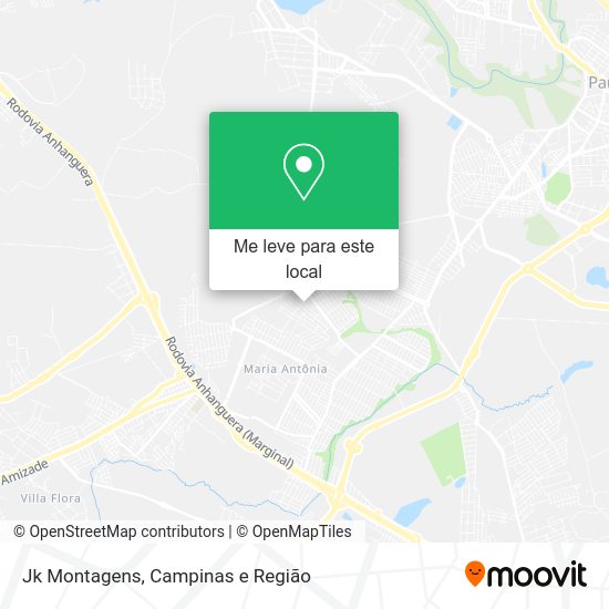 Jk Montagens mapa