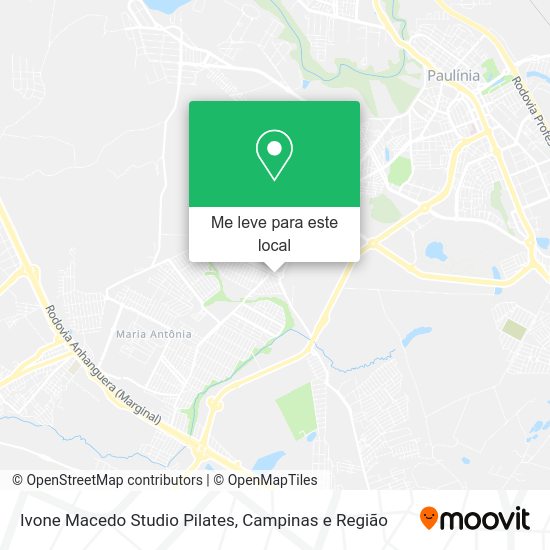 Ivone Macedo Studio Pilates mapa