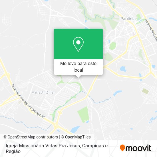 Igreja Missionária Vidas Pra Jesus mapa