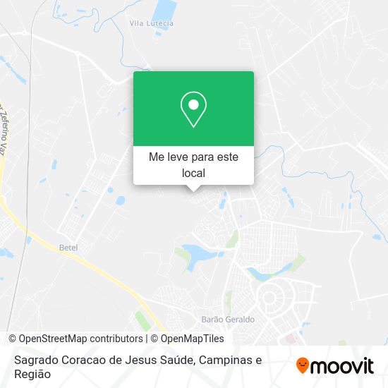 Sagrado Coracao de Jesus Saúde mapa
