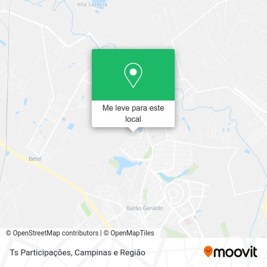 Ts Participações mapa