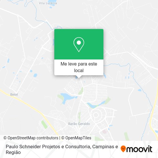 Paulo Schneider Projetos e Consultoria mapa