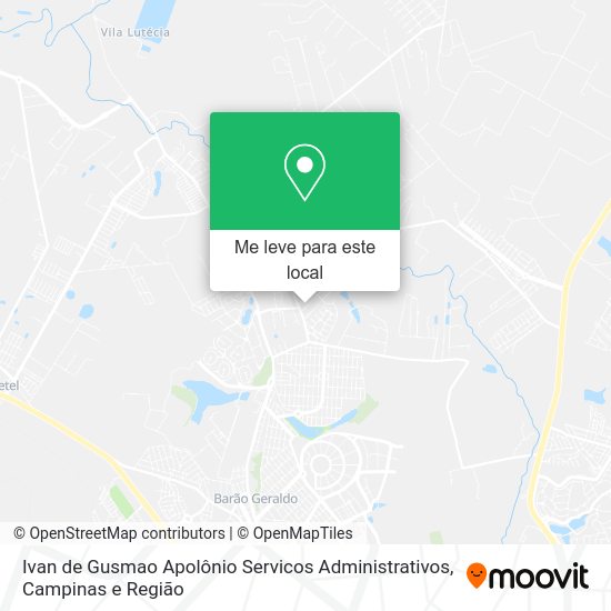 Ivan de Gusmao Apolônio Servicos Administrativos mapa