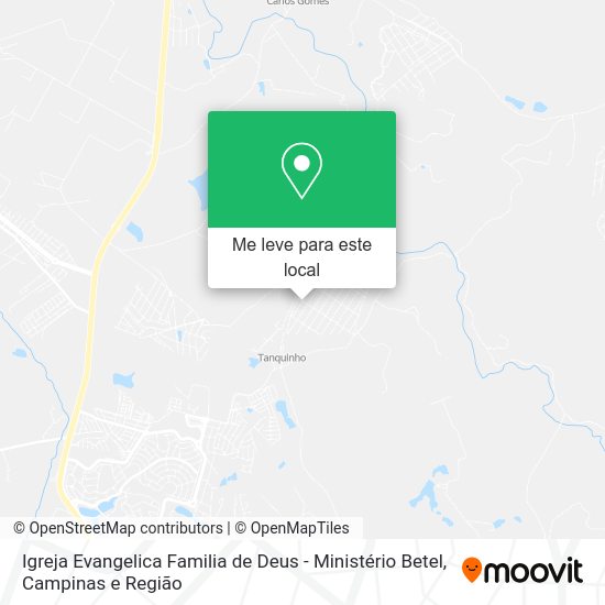 Igreja Evangelica Familia de Deus - Ministério Betel mapa