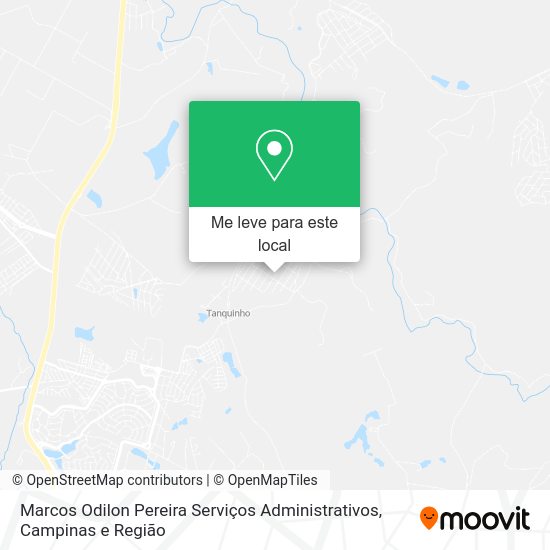Marcos Odilon Pereira Serviços Administrativos mapa