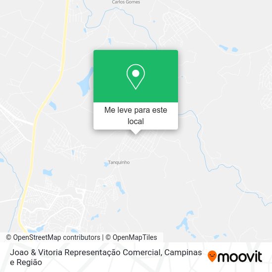 Joao & Vitoria Representação Comercial mapa