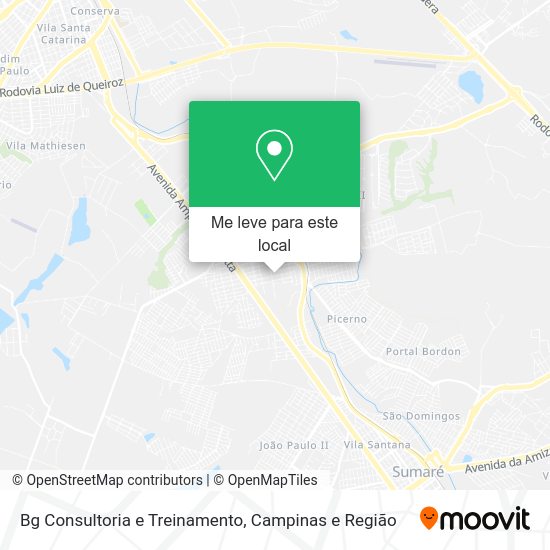 Bg Consultoria e Treinamento mapa