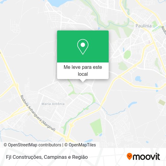 Fjl Construções mapa