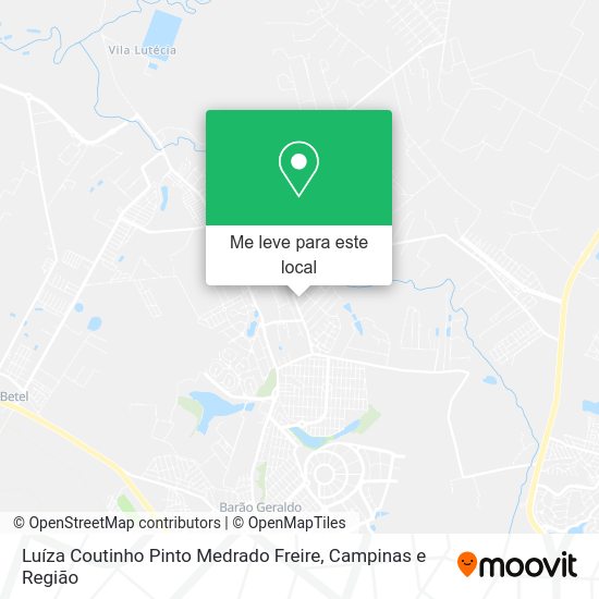 Luíza Coutinho Pinto Medrado Freire mapa