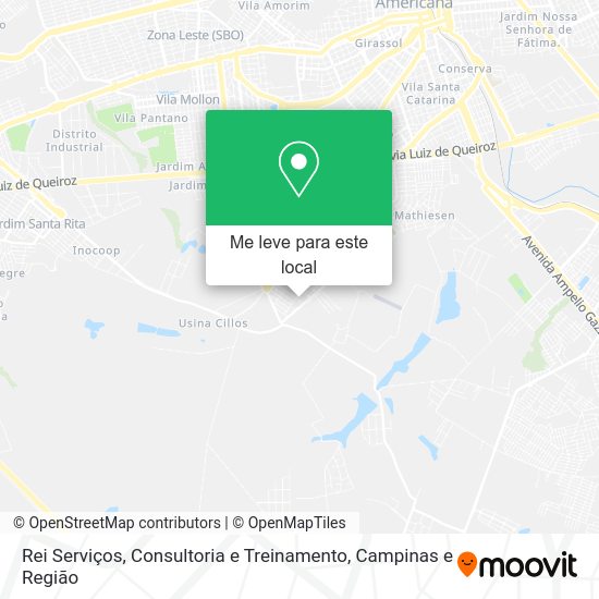 Rei Serviços, Consultoria e Treinamento mapa