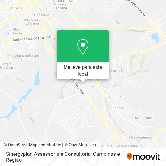 Sinergyplan Assessoria e Consultoria mapa