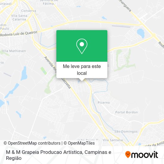 M & M Grapeia Producao Artística mapa