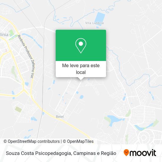 Souza Costa Psicopedagogia mapa