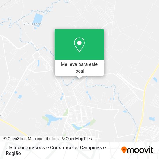 Jla Incorporacoes e Construções mapa