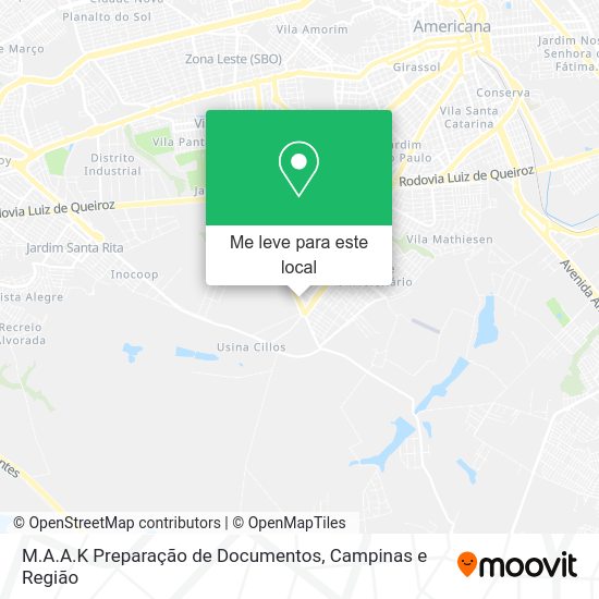 M.A.A.K Preparação de Documentos mapa