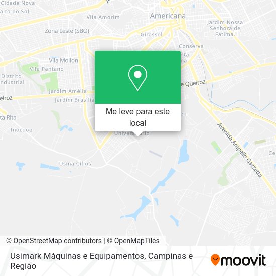 Usimark Máquinas e Equipamentos mapa