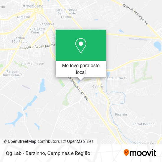 Qg Lab - Barzinho mapa