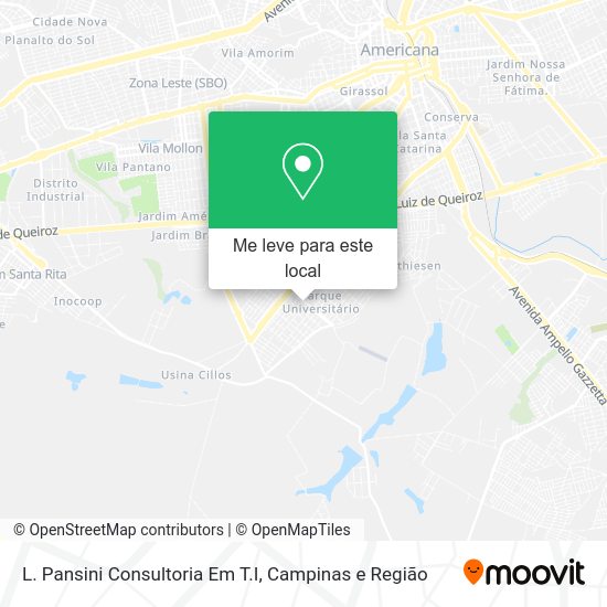 L. Pansini Consultoria Em T.I mapa