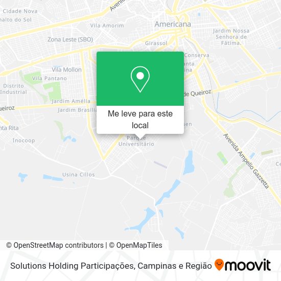 Solutions Holding Participações mapa