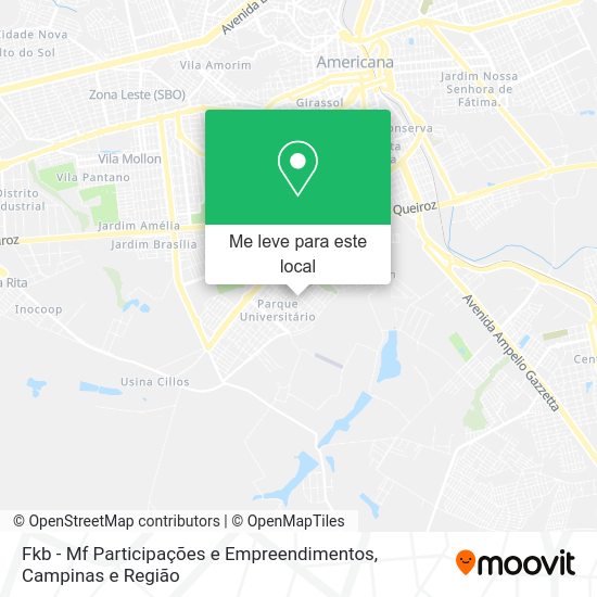 Fkb - Mf Participações e Empreendimentos mapa