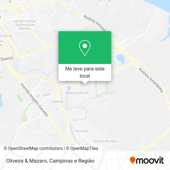Oliveira & Mazaro mapa