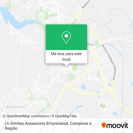 Lh Simões Assessoria Empresarial mapa