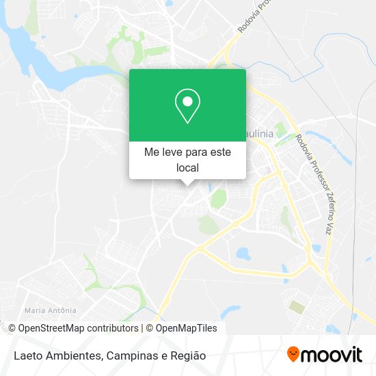 Laeto Ambientes mapa