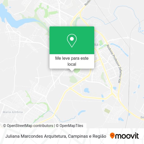 Juliana Marcondes Arquitetura mapa