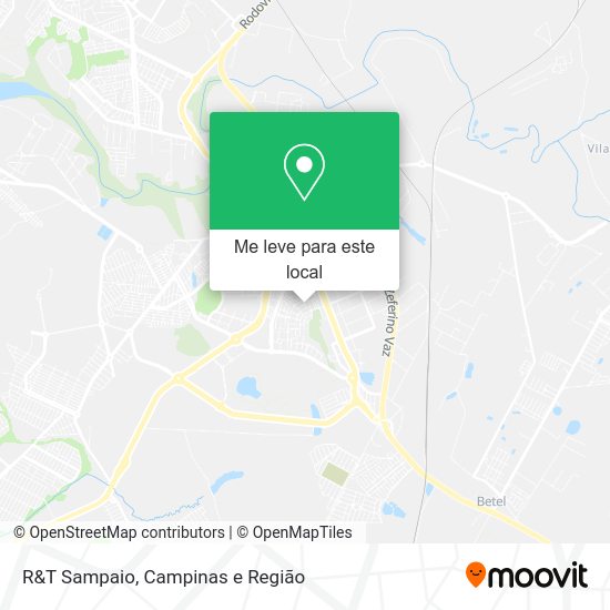 R&T Sampaio mapa