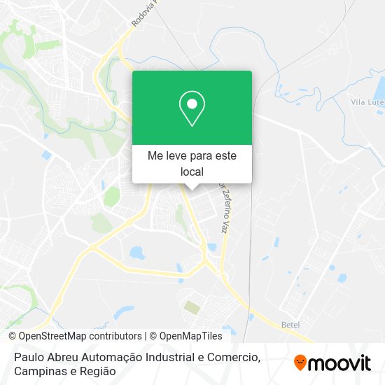 Paulo Abreu Automação Industrial e Comercio mapa