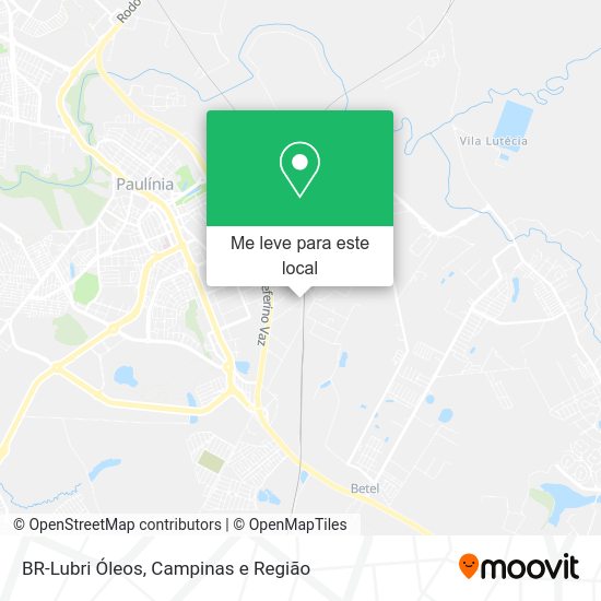 BR-Lubri Óleos mapa