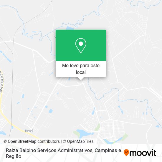 Raiza Balbino Serviços Administrativos mapa