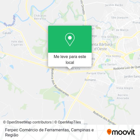 Ferpec Comércio de Ferramentas mapa