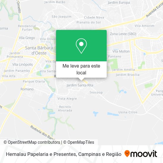 Hemalau Papelaria e Presentes mapa