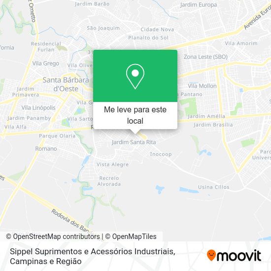 Sippel Suprimentos e Acessórios Industriais mapa