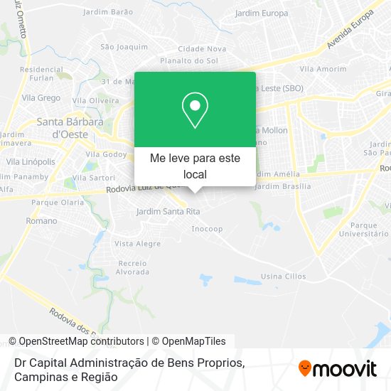 Dr Capital Administração de Bens Proprios mapa