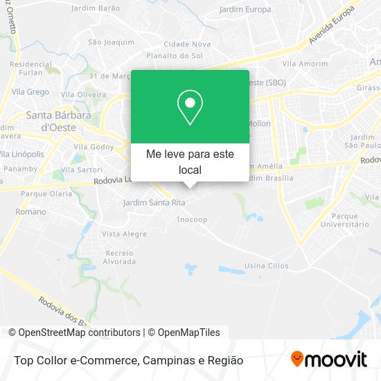 Top Collor e-Commerce mapa
