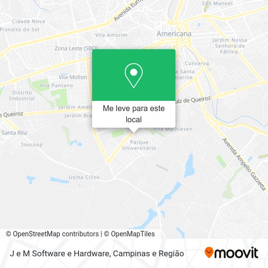J e M Software e Hardware mapa