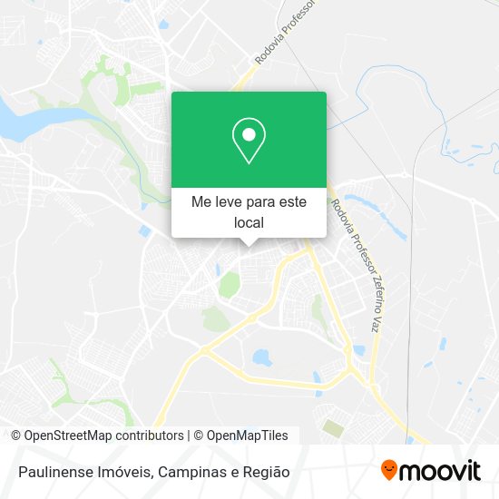 Paulinense Imóveis mapa