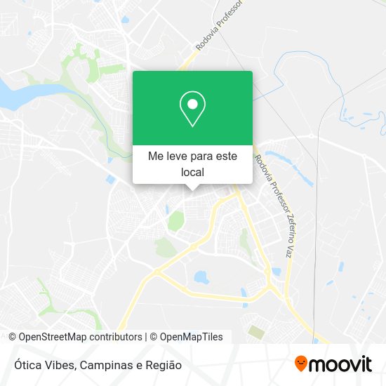Ótica Vibes mapa