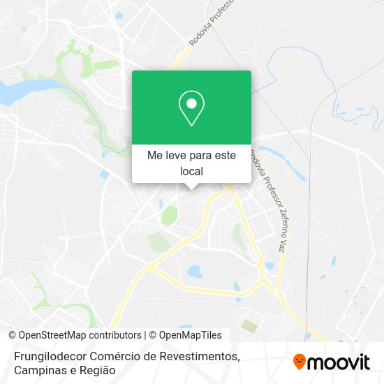 Frungilodecor Comércio de Revestimentos mapa