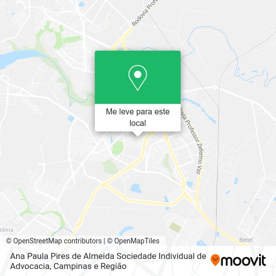 Ana Paula Pires de Almeida Sociedade Individual de Advocacia mapa