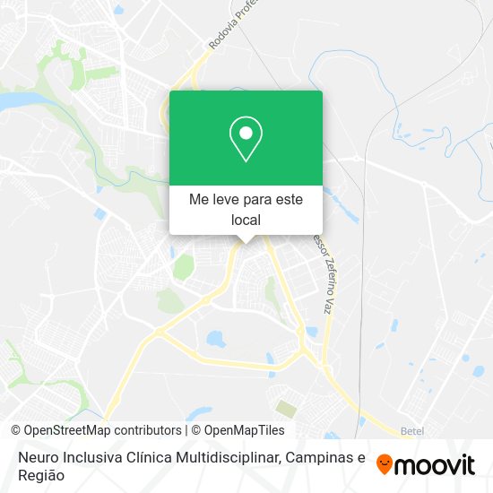 Neuro Inclusiva Clínica Multidisciplinar mapa