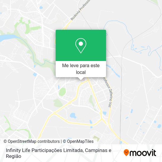 Infinity Life Participações Limitada mapa