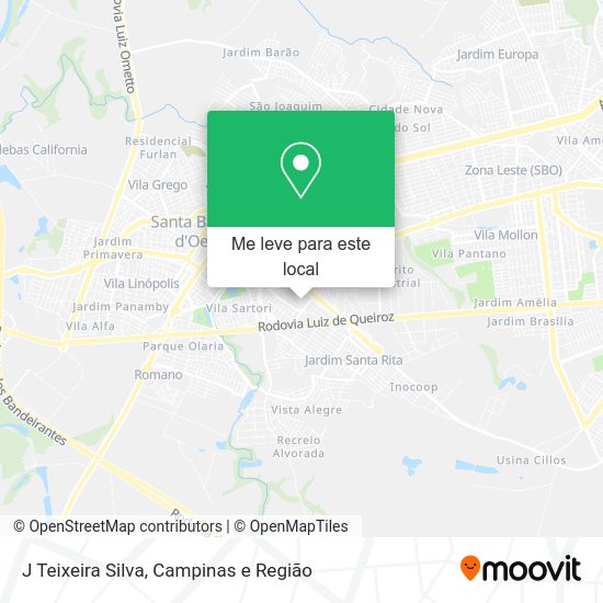 J Teixeira Silva mapa