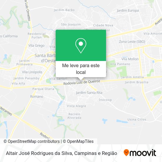 Altair José Rodrigues da Silva mapa