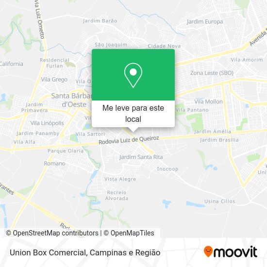 Union Box Comercial mapa